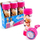 Flluska sapuni RMS Barbie, set 3 copë, shumëngjyrëshe