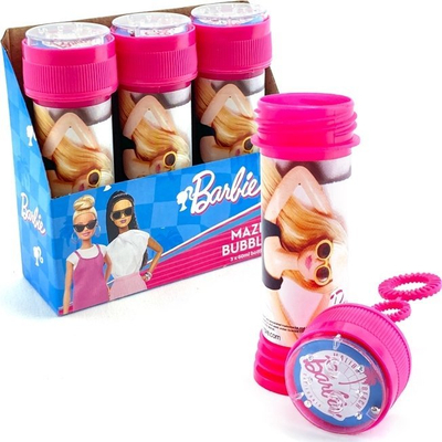Flluska sapuni RMS Barbie, set 3 copë, shumëngjyrëshe