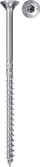 Vida druri Fischer Power-Fast II 670382, 5x80 mm, çelik i galvanizum, 100 copë