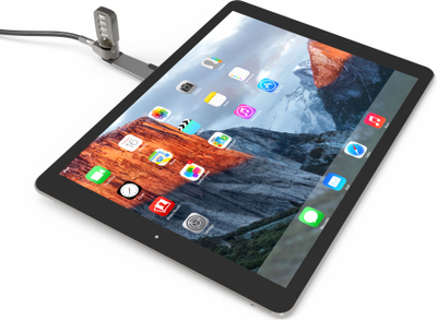 Kабел за сигурност за лаптоп Maclocks Blade BLD01CL, 1.8m, со нумерички код, сребрен