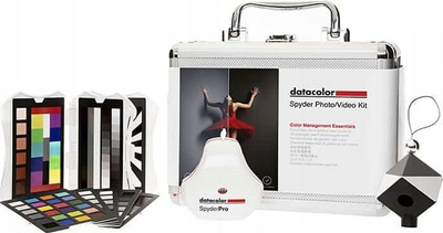 Set për ndreqjen e ngjyrave Datacolor Spyder Photo Video Kit, për foto dhe video, i zi