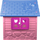 Shpi lodër Dohany My First Play House, plastikë, për kalamaj 2+, rozë