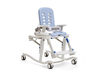 Insert higjiene për karrige tualeti HTS, ergonomik, rezistent ndaj ujit, blu