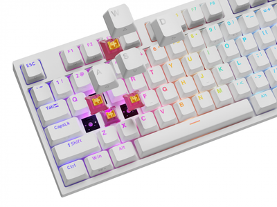 Tastierë mekanike Genesis Thor 404 NKG-2300, RGB, me kabllo, e zezë