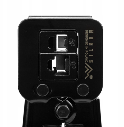 Krimpues kabllosh MT178, për fisha RJ11 RJ12 RJ45, për kabllo Cat5e Cat6, i zi