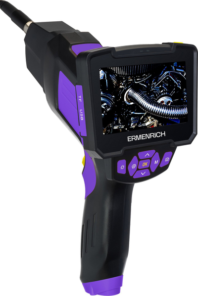 Endoskop industrial Ermenrich Seek VE70, ekran 4.3", kabull 10m, i zi