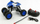 Lodër quad policie me telekomandë Dromader Police Quad R/C 130-1324051, USB, goma të mëdhaja, blu