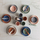 Set enë silikoni për fëmijë Jollein - ECO Caramel, të kafta