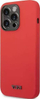 Mbulesë telefoni Tumi Liquid Silicone për iPhone 14 Pro, silikon i lëngët, rri me MagSafe, e kuqe