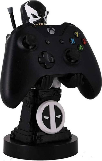 Mbajtëse gamepad Pac Man me Fantazmat, USB, me dritë dekorative, e zezë