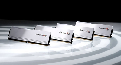 Memorie RAM G.Skill Ripjaws M5 RGB F5-6000J3636F16GX2-RM5RW, DDR5 32GB 6000MHz, CL36, e bardhë