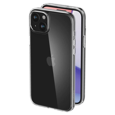 Mbrojtëse telefoni Spigen Air Skin Hybrid, për iPhone 15 Plus, transparente