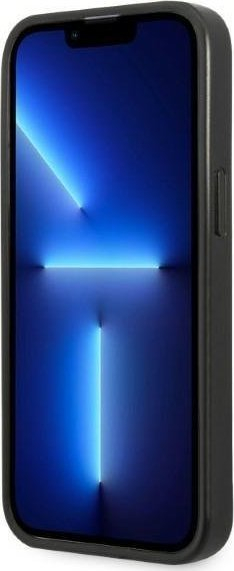 Futrollë telefoni Karl Lagerfeld Monogram Plaque për iPhone 13 Pro Max 6.7", hardcase, e zezë