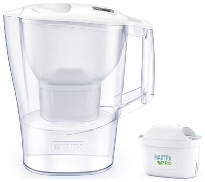 Shtambë filtruese Brita Aluna MX Pro Pure, 2.4L, me filtrin MAXTRA Plus, e bardhë