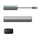 Hub USB Orico PDD4U U3, 4 porta USB A 3.0, 5 Gbps, gri