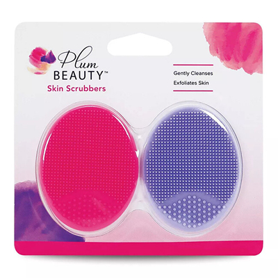 Pastruese silikoni për fytyrë PlumBeauty (Skin Scrubbers), 2 copë