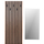 Set Paradhomë me pasqyrë Myles 100x37x200Hcm (HM18080.02), zezë