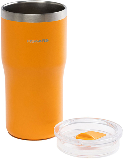 Termus gotë Fiskars On the Go, 0.5L, portokalli