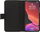 Këllëf portofol DELTACO Mobility Wallet Case 2-in-1, për iPhone 12 Pro Max 6.7", lëkurë vegane, i zi