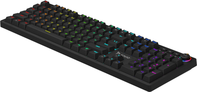 Tastierë mekanike Savio Styx, Outemu Blue, RGB, e zezë
