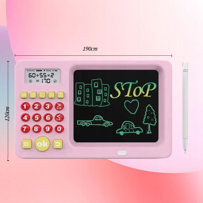 Tablete vizatimi XREC 8063, LCD 5.2", ekran me ngjyra, me kalkulator, shumëngjyrëshe