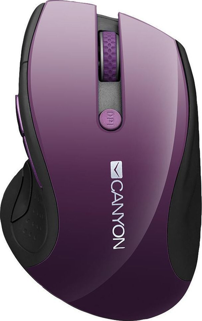 Maus pa tel Canyon CNS-CMSW01PU, optik 1600 DPI, 6 butona, vjollcë