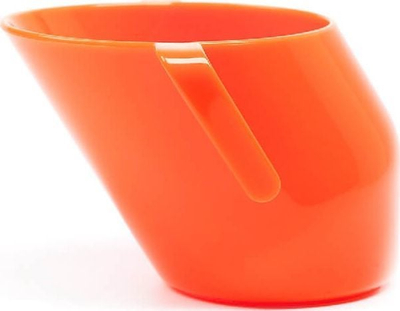 Gotë trajnimi Doidy Cup, 200ml, për terapi të të folurit, portokalli