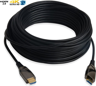 Kabllo HDMI EFB Elektronik ICOC-HDMI-HY2-050, 50 m, 4K, e zezë
