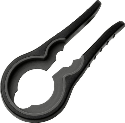 Hapës kavanozësh Fackelmann Multifunctional, universal, plastik, gri e zezë