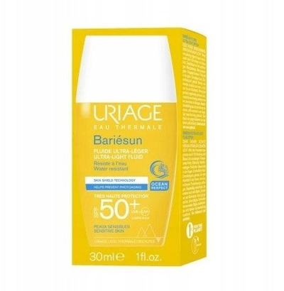 Krem dielli Uriage Bariésun Ultra Light Fluid, SPF50+, 30ml