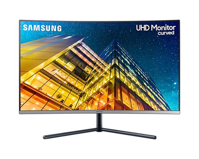 Monitor i lakuar Samsung UR59C U32R590CWP, 32", 4K, gri e errët