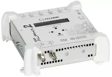 Përforcues antene Telkom Telmor WWK Alpha 2, profesional, i bardhë