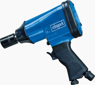 Çelës goditës me ajër Scheppach Skip20A, set me 10 koka 1/2", blu