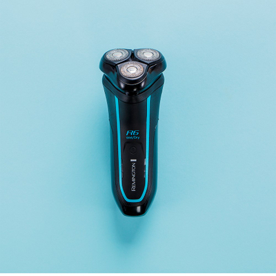 Aparat rroje Remington Style Series Aqua R6 R6000, elektrik, rezistent ndaj ujit, i zi me blu