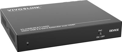 Zgjatues USB VivoLink VLUSB3EXT100D, 100m, USB 3.2 Gen1, i zi
