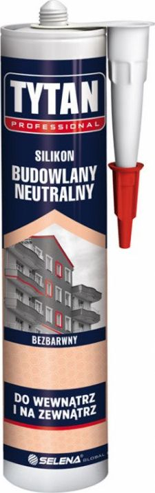 Silicon ndërtimor Tytan Neutral Construction, 280 ml, i zi