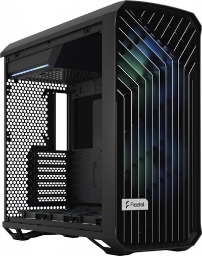 Kasë Fractal Design Torrent RGB TG Light Tinte, e zezë, Full Tower