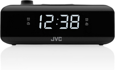Radio JVC RA-E211B, e zezë