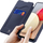Këllëf telefoni Dux Ducis Skin X, për Samsung Galaxy A02s, tip flip me këmbëz për me e mbajt, blu e errët