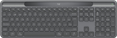 Tastierë Logitech Signature Slim Solar+ K980 for Business, me energji diellore, wireless, grafit