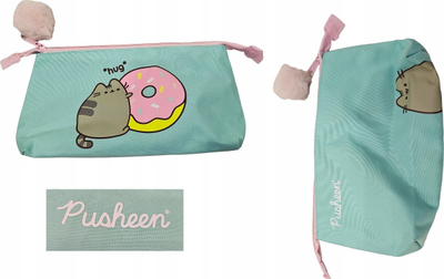 Neseser BaByliss Undercover Pusheen, poliestër, turkeze rozë