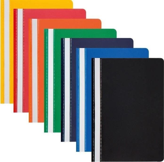 Dosje unazore Panta Plast Binder A4, PVC, set 5 copë, blu
