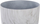 Vazo dekorative Beliani Plant Pot Valta, 35 cm, fiber clay, e bardhë mermeri