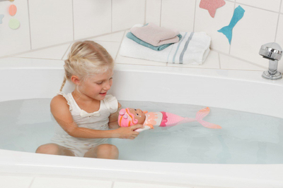 Играчка сирена Baby Born My First Mermaid, за во вода, шаренолика