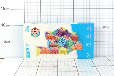 Puzzle logjik për fëmijë Logical Puzzle, 72 copë, shumëngjyrësh