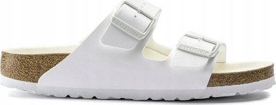 Sandale Birkenstock Arizona Birko Flor, Regular Fit, të bardha