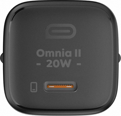 Karikues muri Aukey Omnia II Mini, GaN, USB-C PD 20W, i zi