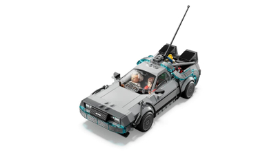 Lodra LEGO Speed Champions 77256 Back to the Future Time Machine, set ndërtimi, shumëngjyrëshe