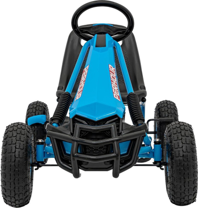 Go-kart me pedale Ramiz PerHour AIR, 105 x 59 x 56 cm, me goma t'fryme, blu