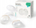 Kolektor qumështi gjiri BabyOno Breast Milk Collectors, set 2 copë, pa BPA, transparent